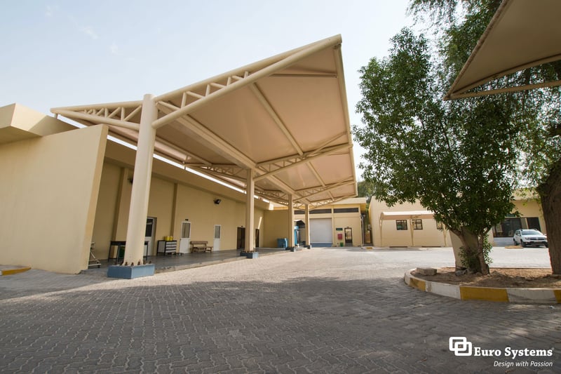 AL Wathba carpark shade - 1