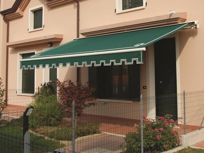 drop arm awning