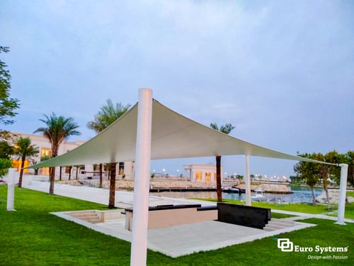 Euro Systems® sail shade in UAE, Qatar and Kuwait